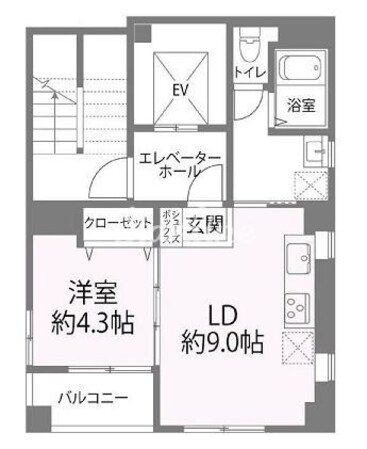 Ensoleille Tsukishimaの物件間取画像